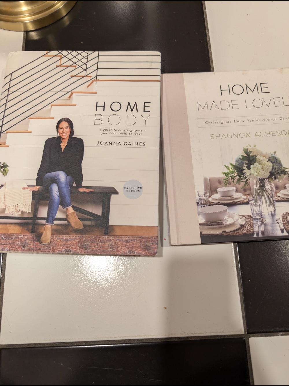 Joanna Gaines "Home Body" Hardcover Book - White Cover And home made Lovely